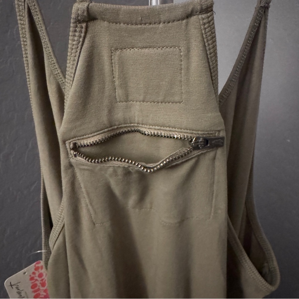 FP Movement by Free People Hot Shot Onesie Sage Stone Oversized Small NWT - Picture 8 of 11